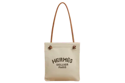Hermes Aline grooming Bag in Swift calfskin craie gold Featured image
